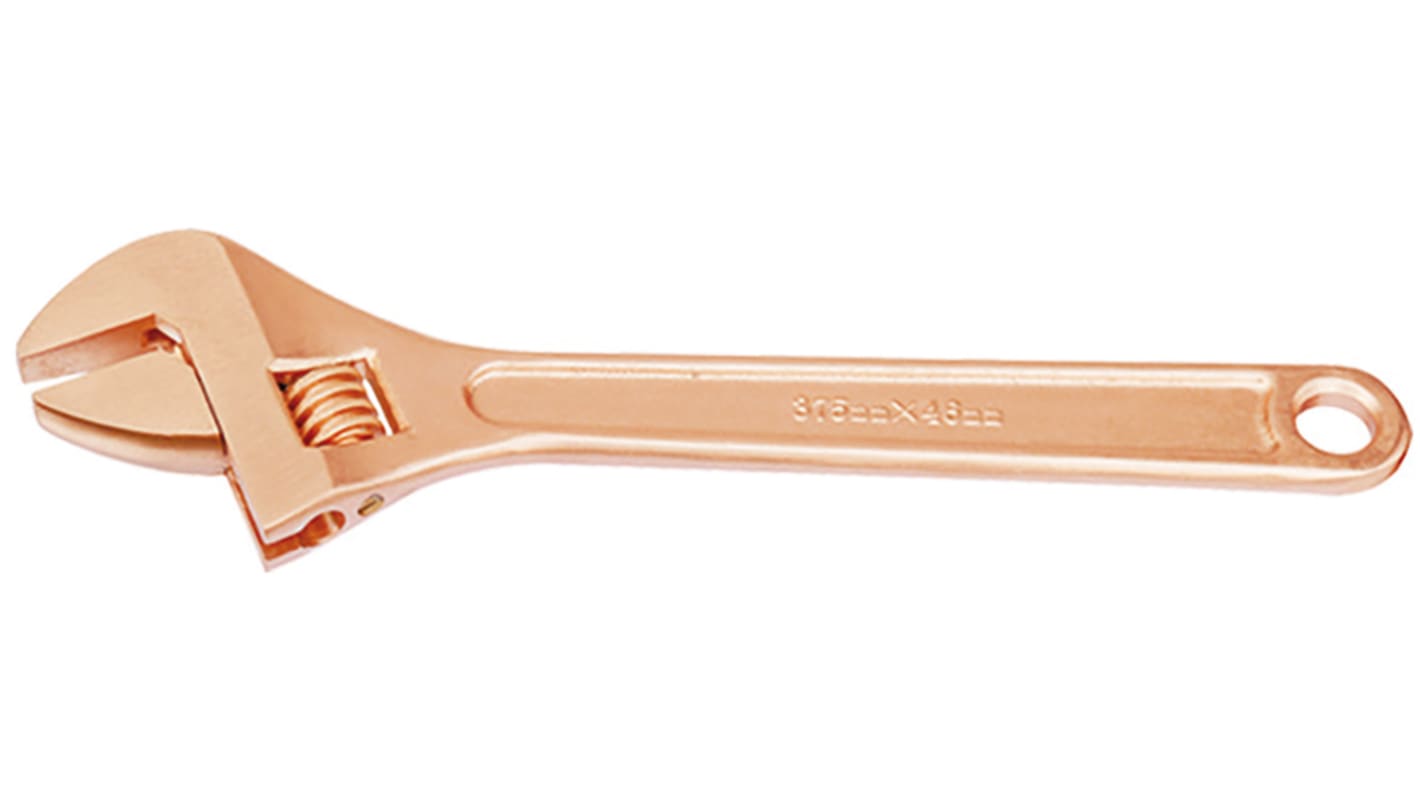 NSB001375 Bahco, 375 mm Overall, 46mm Jaw Capacity, Straight Handle