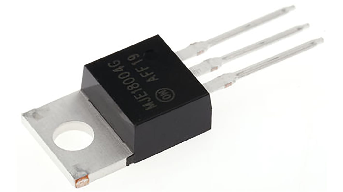 Transistor, NPN Simple, 5 A, 450 V, TO-220AB, 3 broches