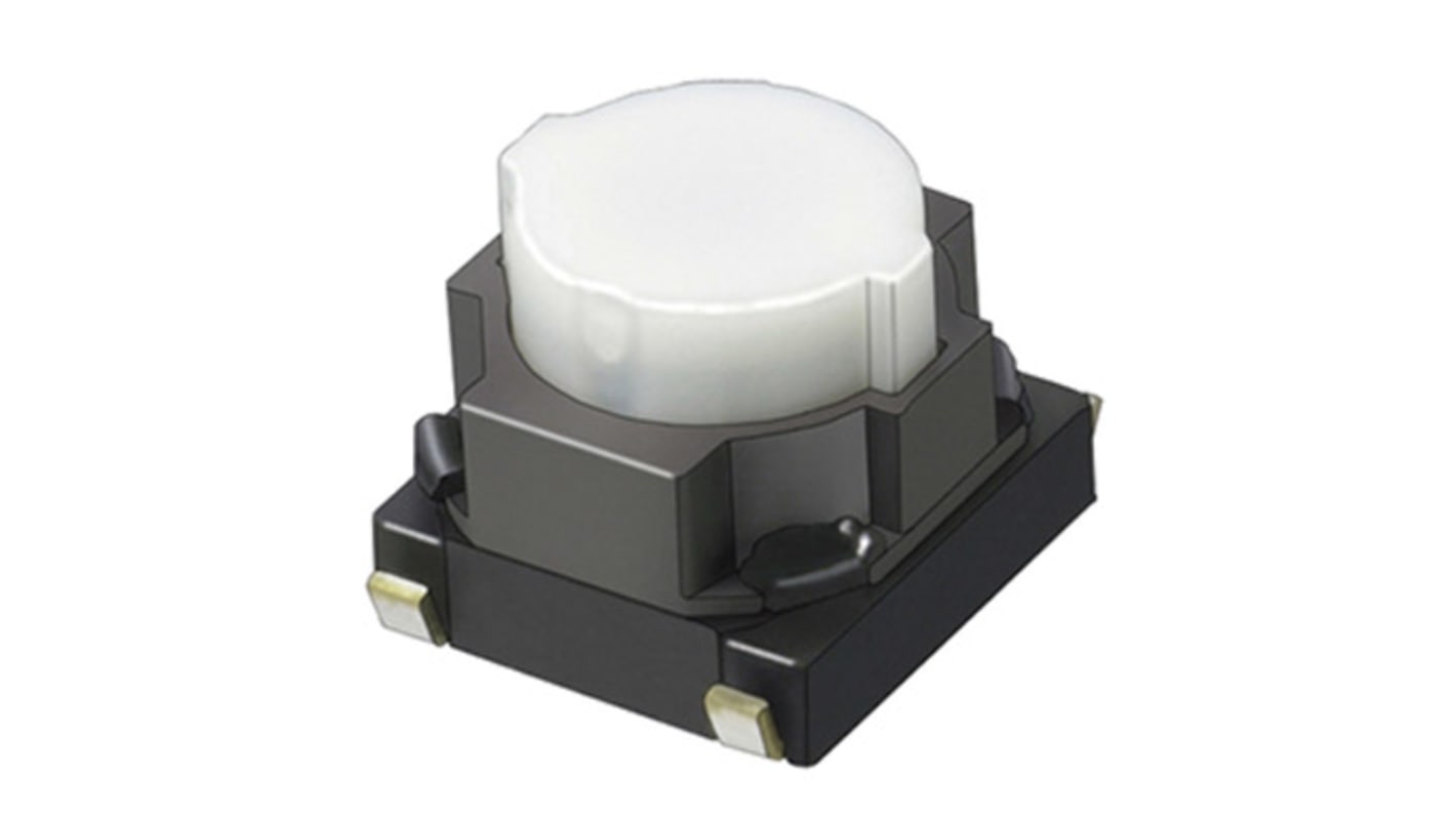 Panasonic  Omskifter med følelig respons, 1-polet skifte, 20 mA ved 15 V dc, 6 x 6.1mm, J-bukning