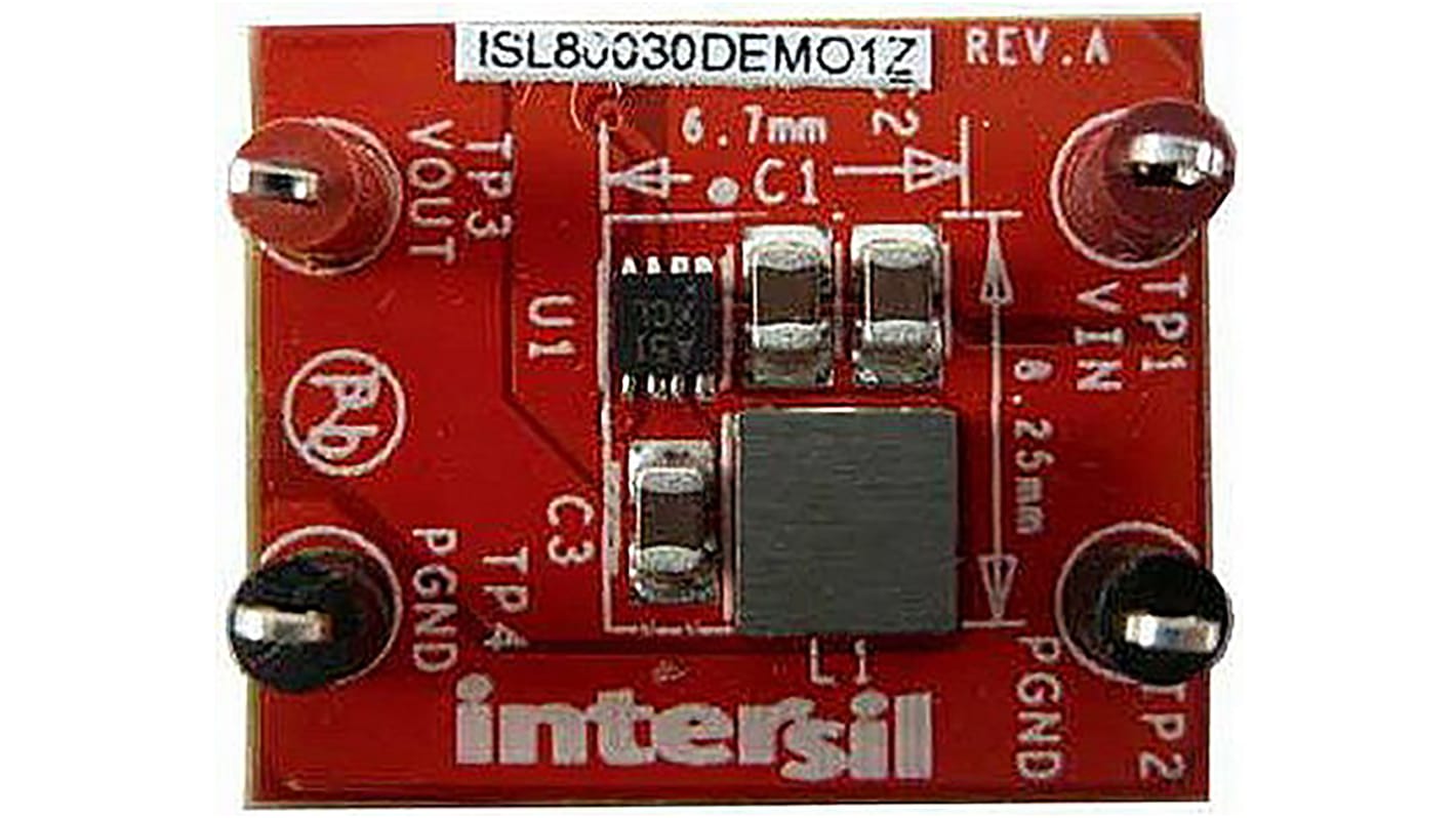 ルネサス エレクトロニクス デモボード, 開発ボード, バックコンバータ, 同期バックコンバータ 用, ISL80031DEMO1Z