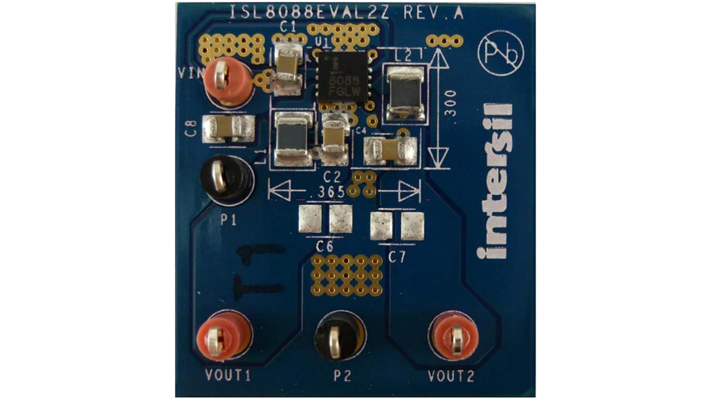 Renesas Electronics ISL8088 Evaluierungsplatine Abwärtsregler