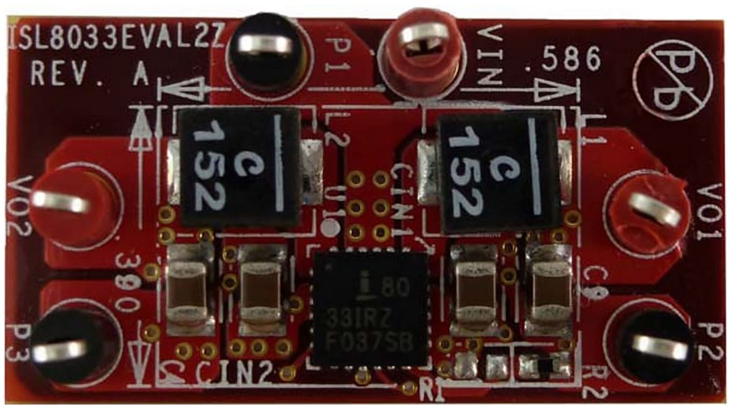 ルネサス エレクトロニクス 評価ボード, 評価ボード, バックレギュレータ, 同期バックレギュレータ 用, ISL8033DEMO1Z