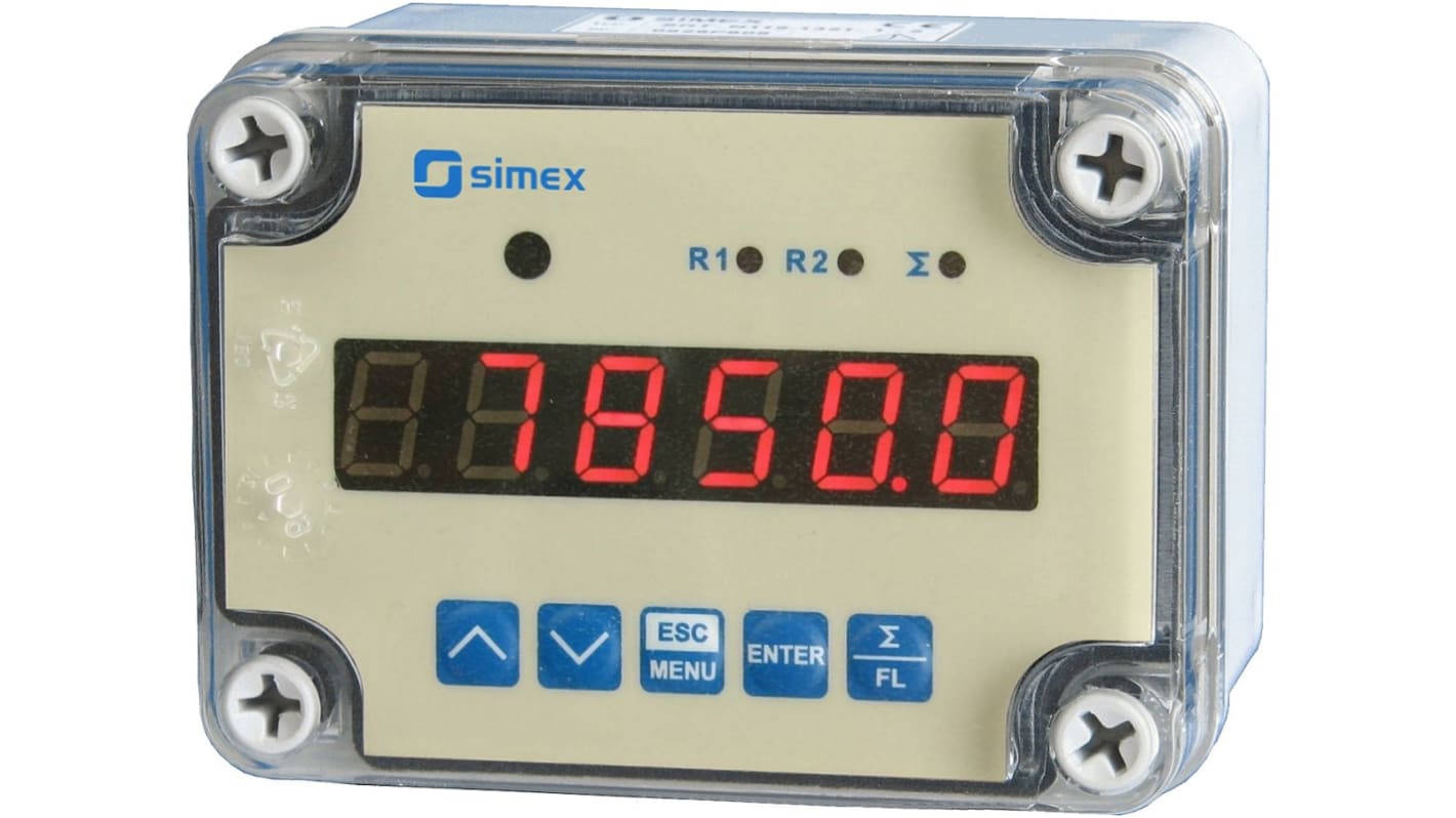 Rs-Online Flussometro Simex per per gas e liquidi
