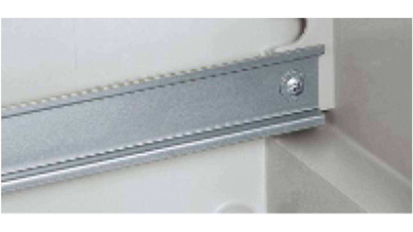Schneider Electric Steel Unperforated DIN Rail, Top Hat Compatible, 825mm x 35mm x 7mm