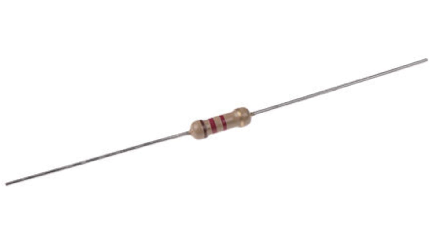 TE Connectivity 1.2kΩ Carbon Film Resistor 0.5W ±5% CFR50J1K2
