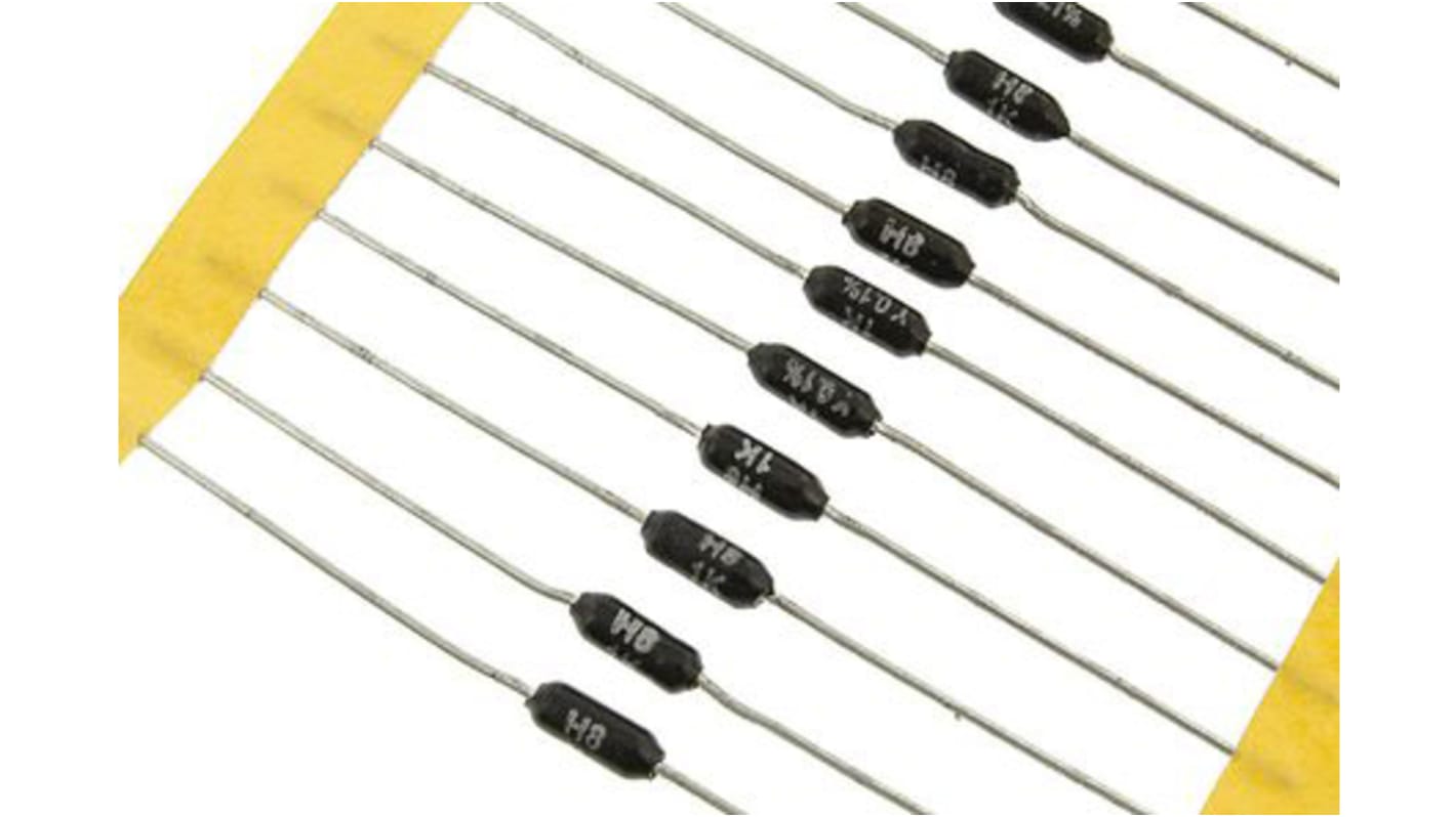 TE Connectivity 1kΩ Metal Film Resistor 0.25W ±0.1% H81K0BYA