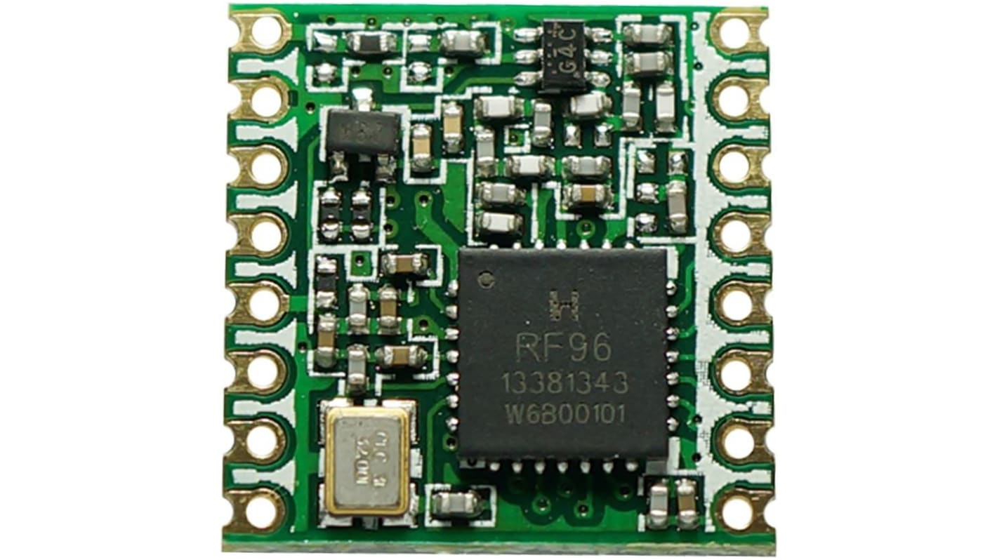 RF Solutions LoRa模块, Lora, 接收器灵敏度-148dBm, 支持SPI接口, 电源电压3.3V