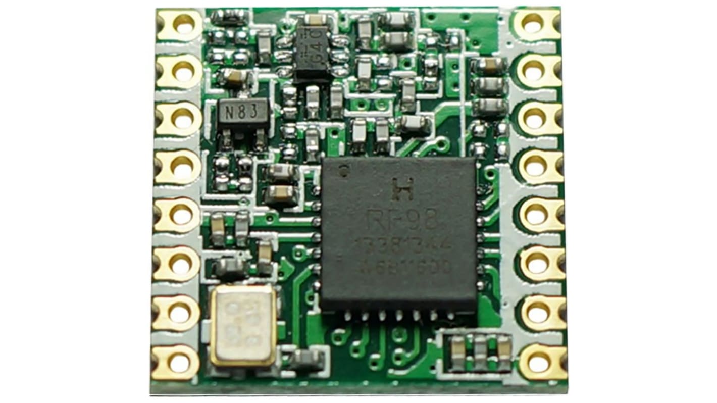 RF Solutions, LoRa Module Transceiver 433MHz, -148dBm Receiver Sensitivity