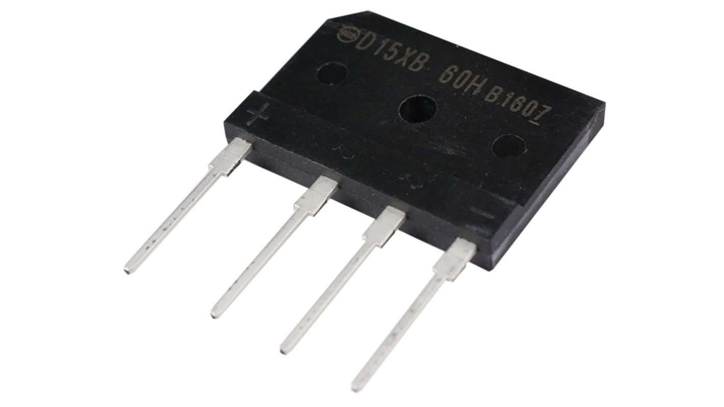 新電元工業 整流用 ブリッジダイオード 単相 15A, 600V, 30 x 新電元工業 整流用 ブリッジダイオード 単相 15A, 600V, 30 x