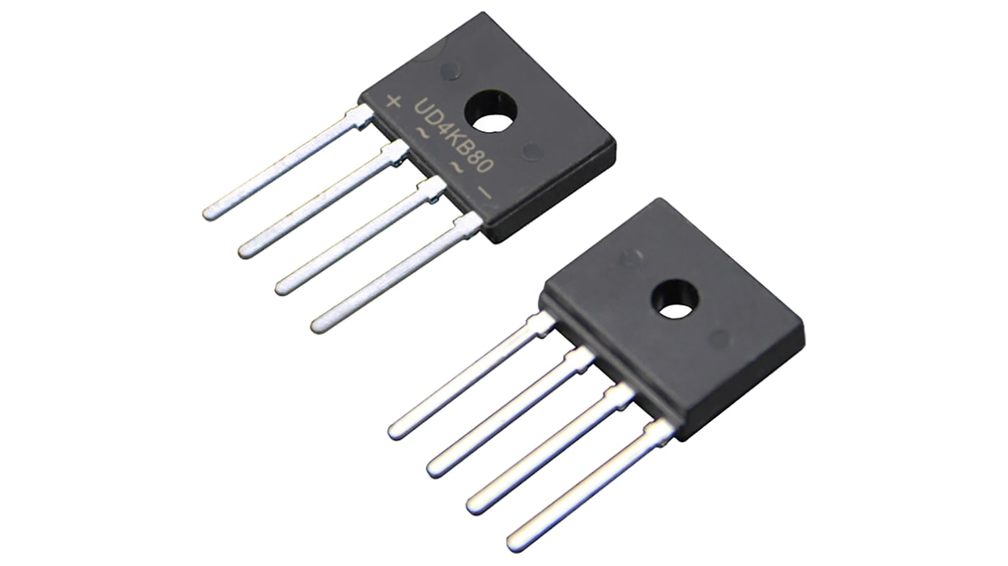 新電元工業 整流用 ブリッジダイオード 単相 8A, 800V, 13.8 x 新電元工業 整流用 ブリッジダイオード 単相 8A, 800V, 13.8 x