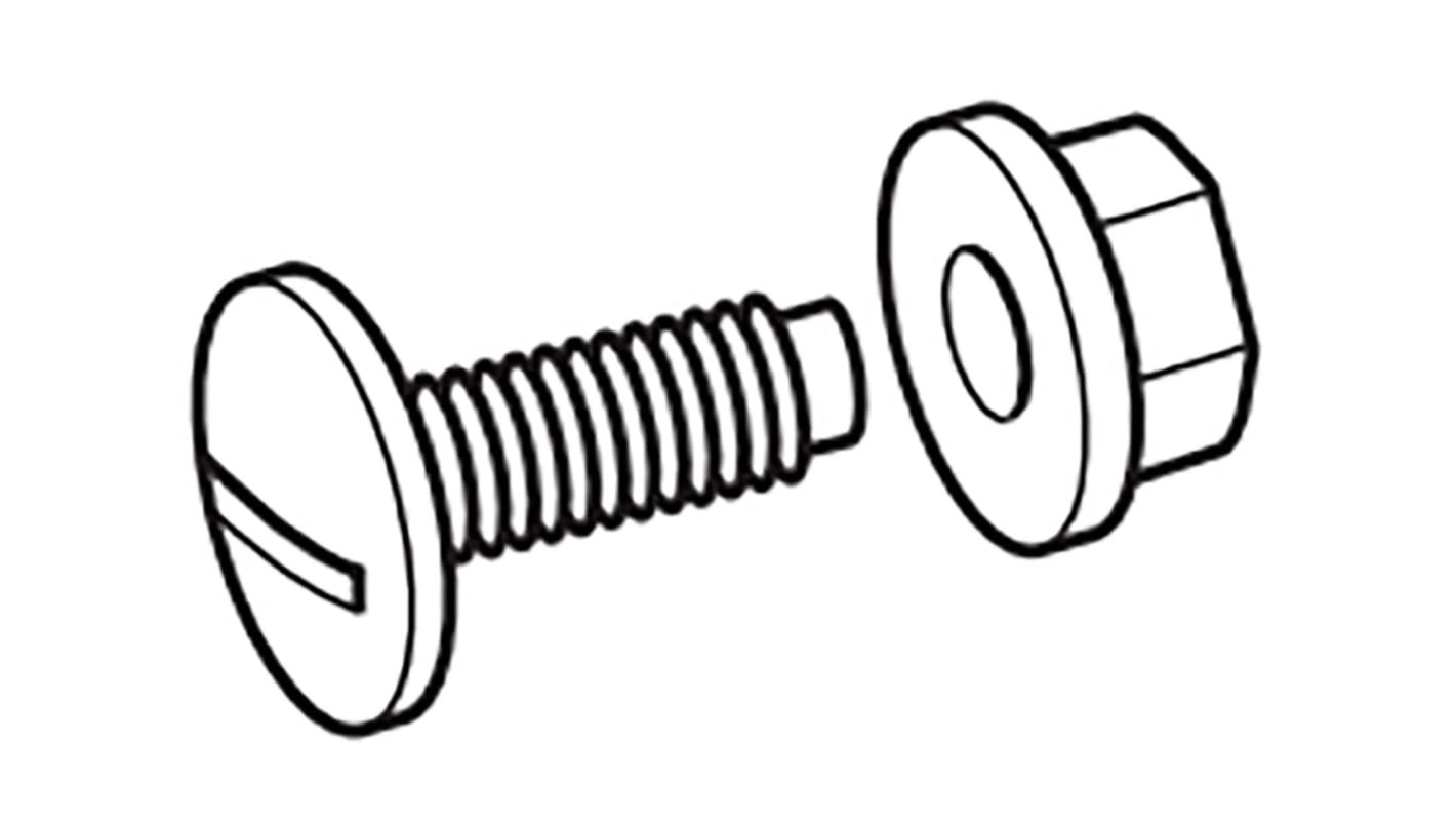 Cablofil International Plastic Nut and Bolt PVC Cable Tray Accessory