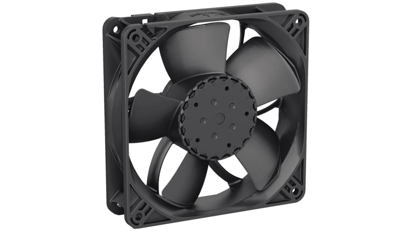 ebm-papst 4300 N - S-Panther Series Axial Fan, 24 V dc, DC Operation, 119 x 119 x 32mm