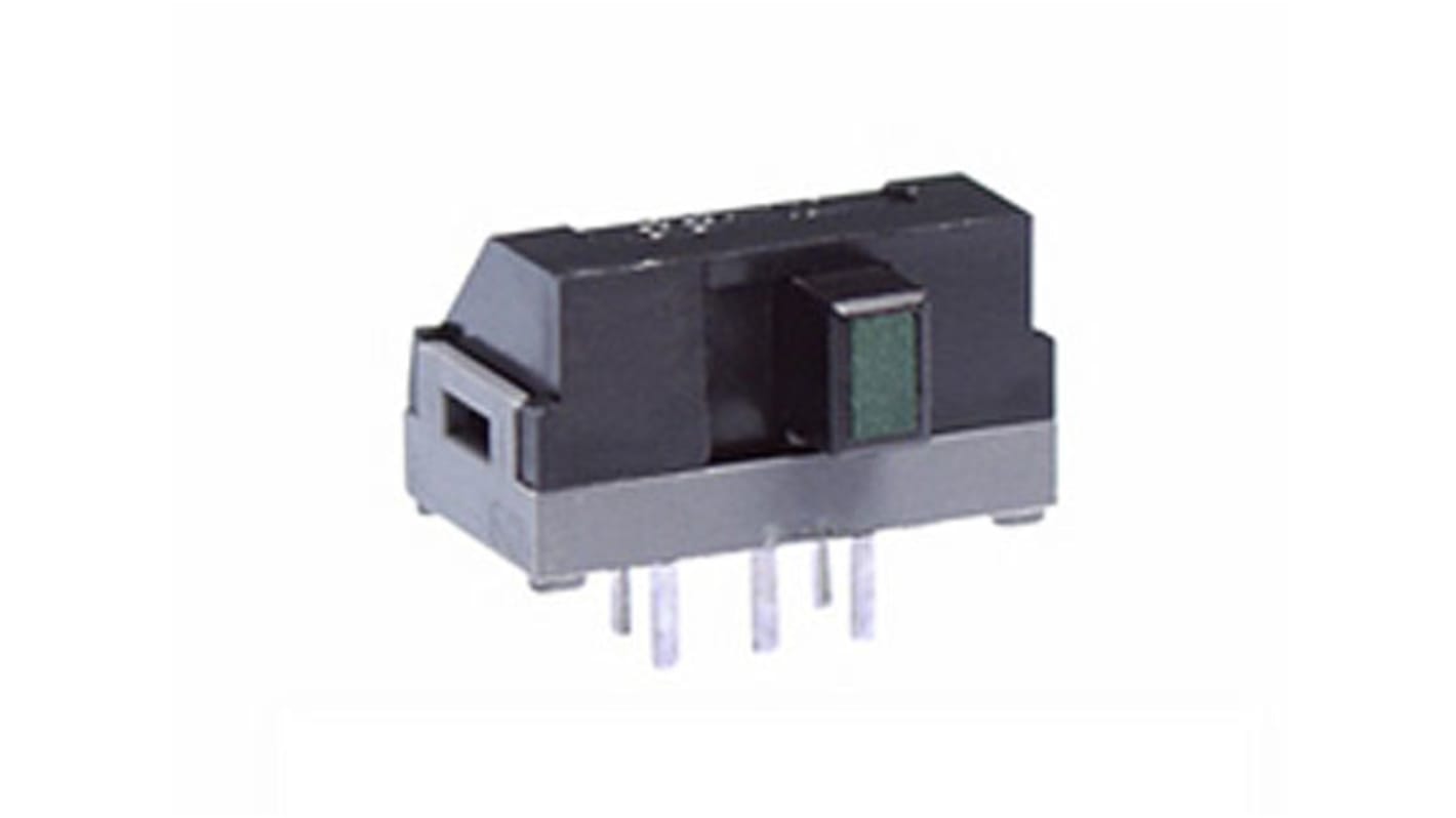 NKK Switches PCB Slide Switch SPDT Latching 100 mA Side