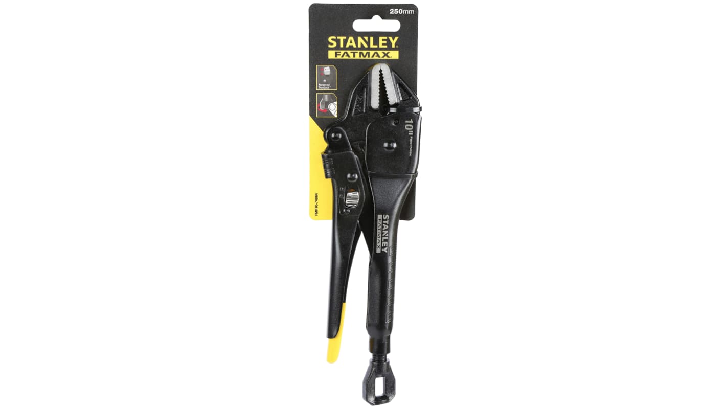 Stanley Locking Pliers, 250 mm Overall