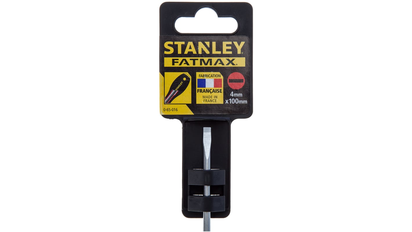 Stanley Flat, 4 mm Tip, 100 mm Blade