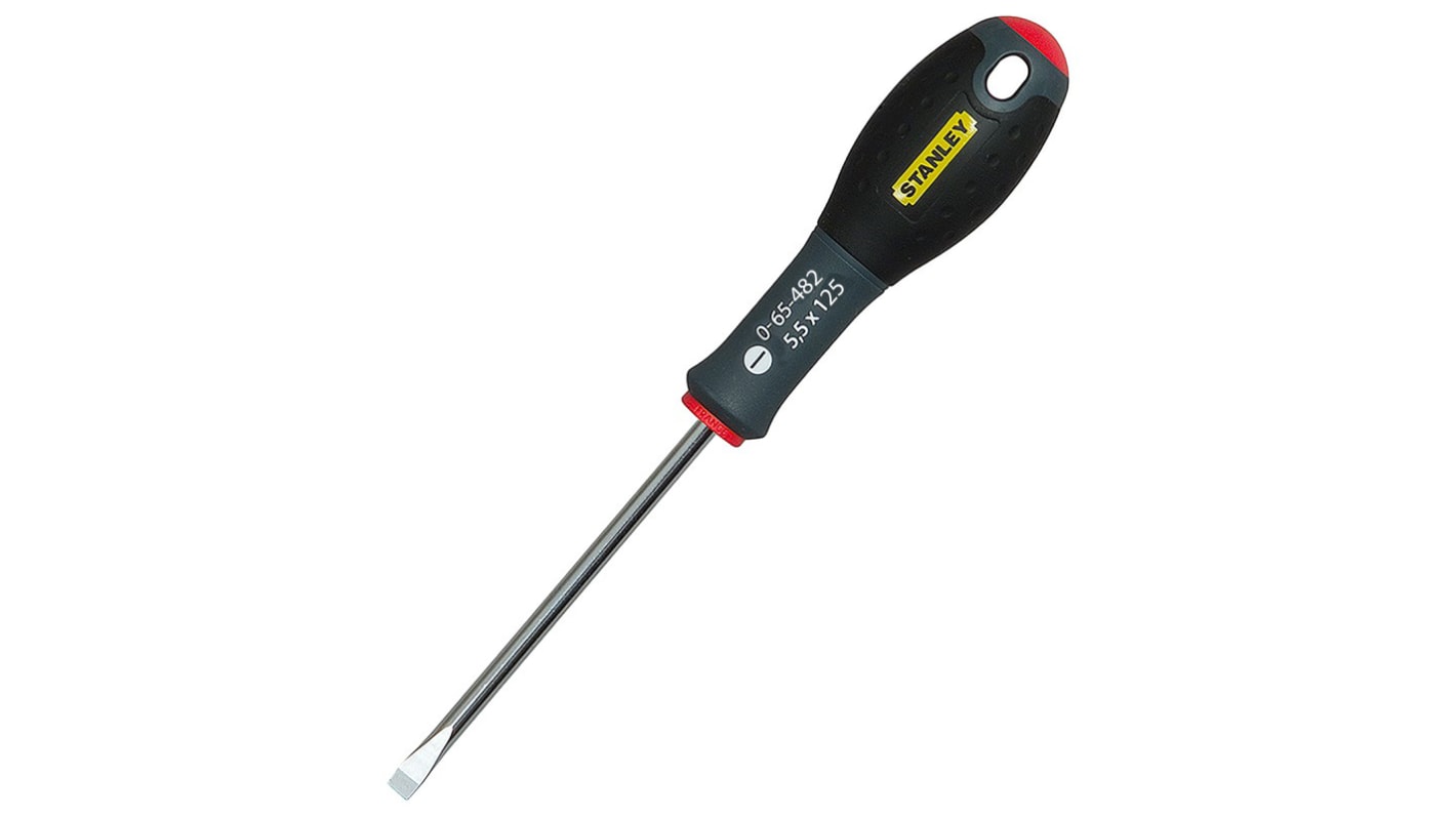Stanley 標準ドライバ, マイナス, チップサイズ：5.5 mm, 0-65-482