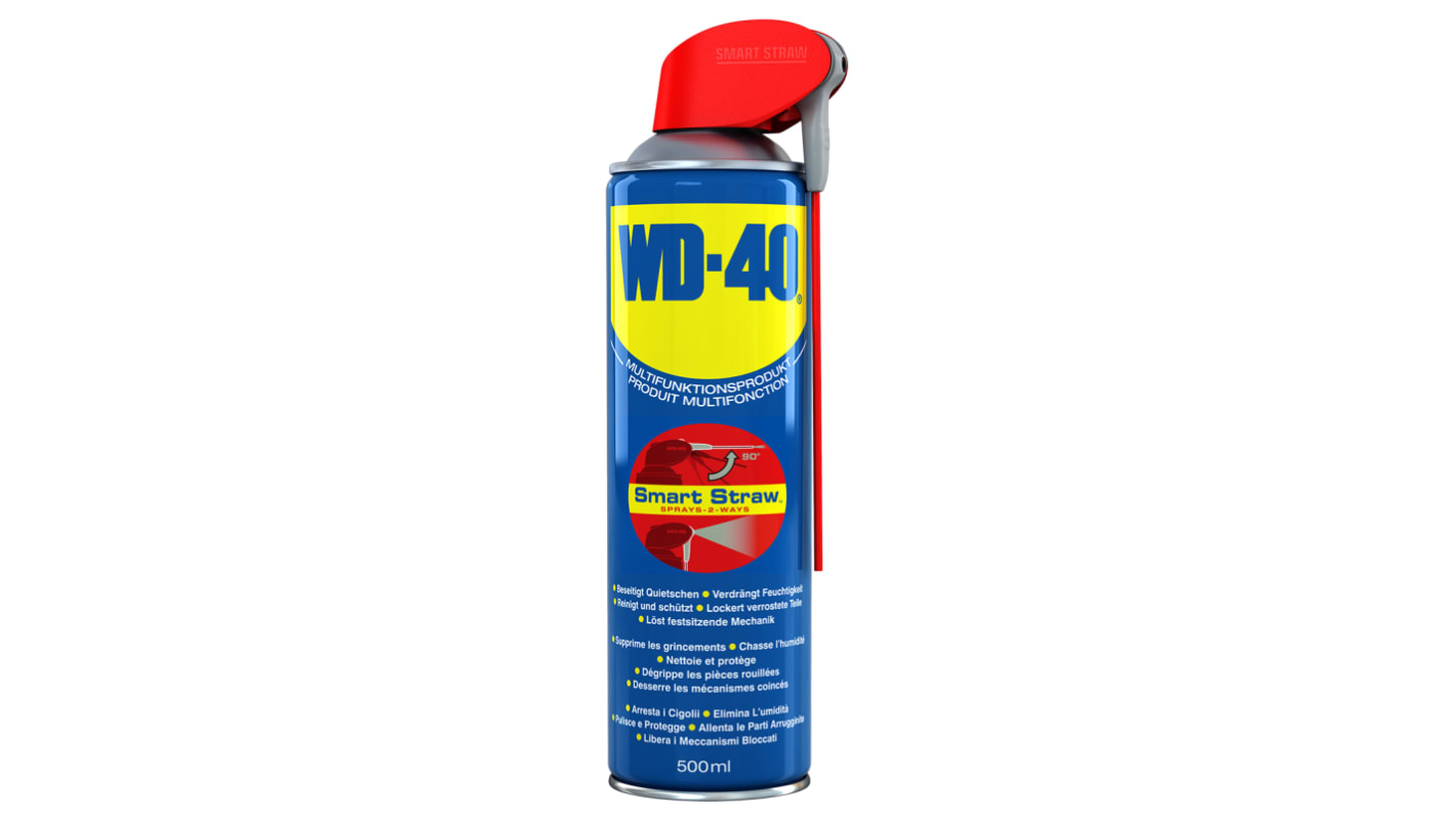 WD-40 Smart Straw Schmierstoff Silikonfrei, Spray 500 ml