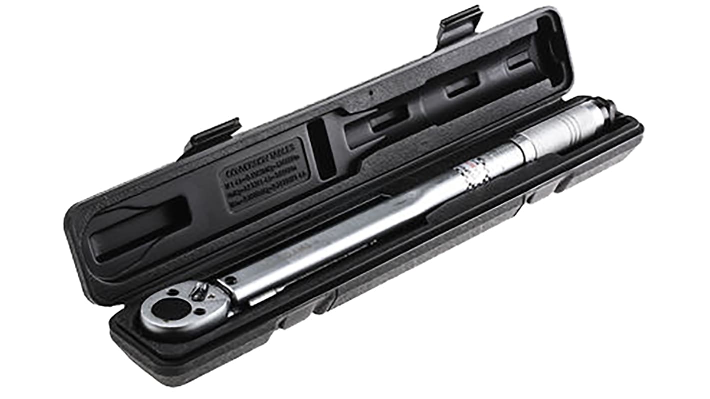 CK Dial Torque Wrench, 42 → 210Nm, 1/2 in Drive, Square Drive - RS Calibrated