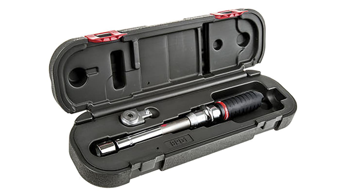 Facom Click Torque Wrench, 5 → 25Nm, Square Drive, 9 x 12mm Insert - RS Calibrated