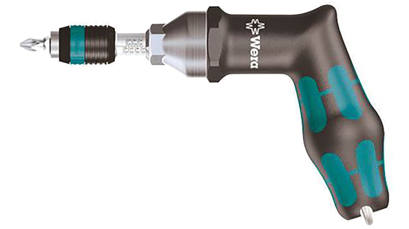 Wera Adjustable Hex Torque Screwdriver, 3 → 6Nm, 1/4 in Drive, ±6 % Accuracy - With RS Calibration