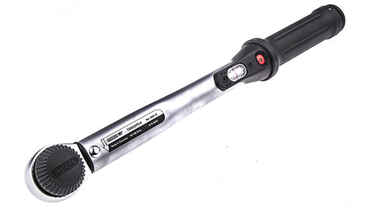 Gedore Click Torque Wrench, 20 → 100Nm, 1/2 in Drive, Square Drive - RS Calibrated