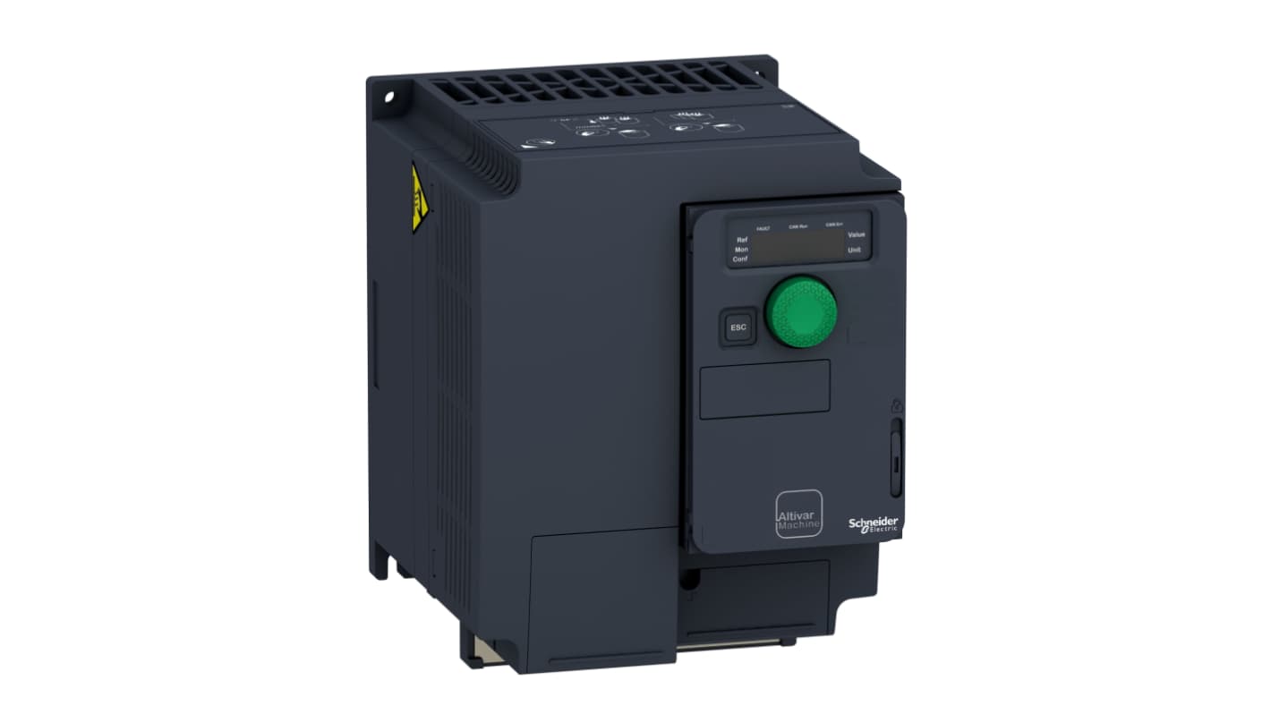 Schneider Electric Variable Speed Drive, 4 kW, 3 Phase, 400 V ac, 13.7 A, ATV320 Series