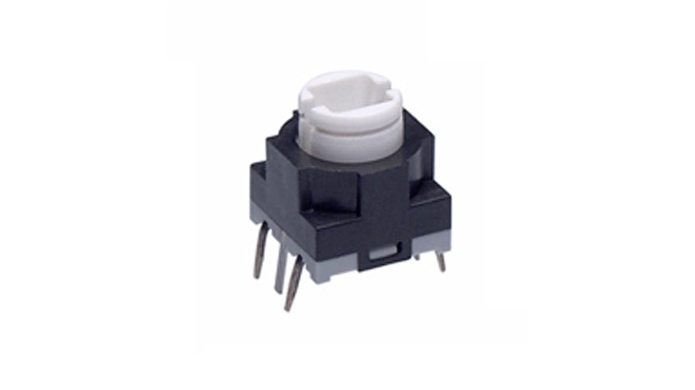 NKK Switches Extended Tactile Switch, SPST 125 mA 3.3mm PCB