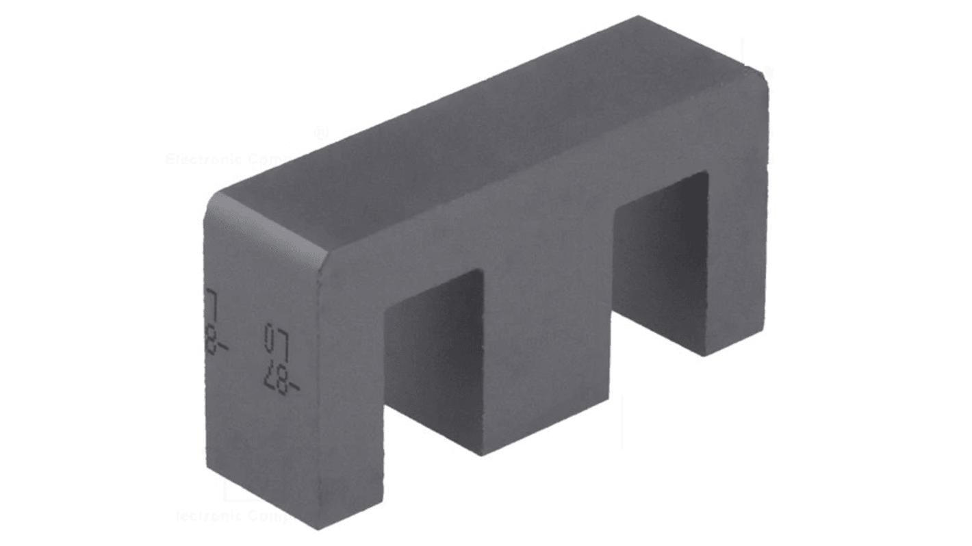 EPCOS E 32/16/9变压器铁芯, N87, 32 x 9.5 x 16.4mm, 用于电源变压器