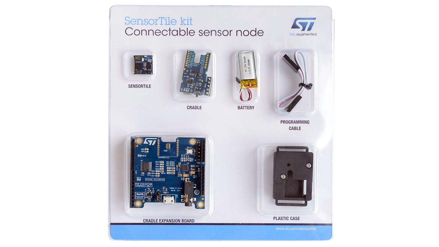 STMicroelectronics SensorTile Temperature & Humidity Sensor Display Module for ST-LINK/V2-1, any STM32 Nucleo-64