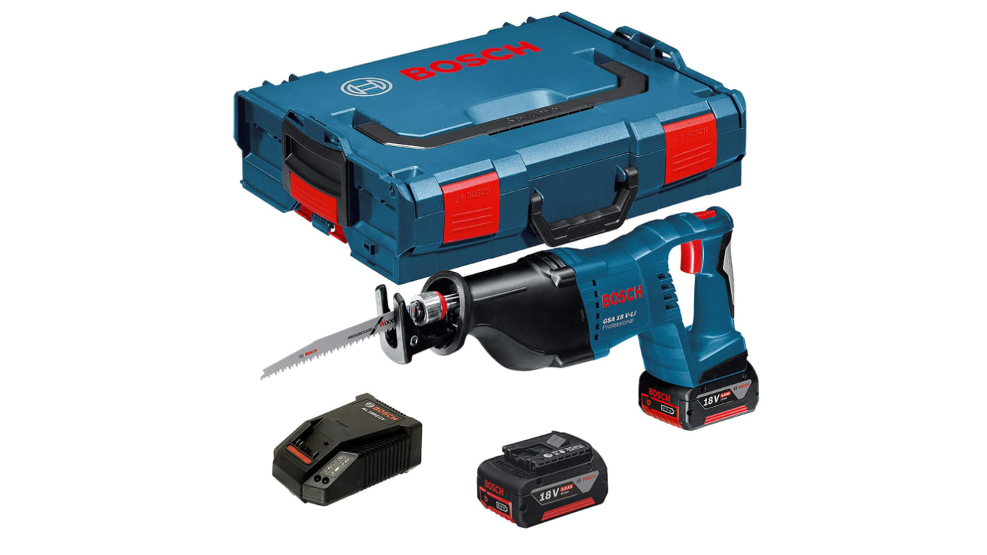Bosch GSA 18 V-LI Li-Ion Akku Bürstenmotor Säbelsäge / 2400U/min