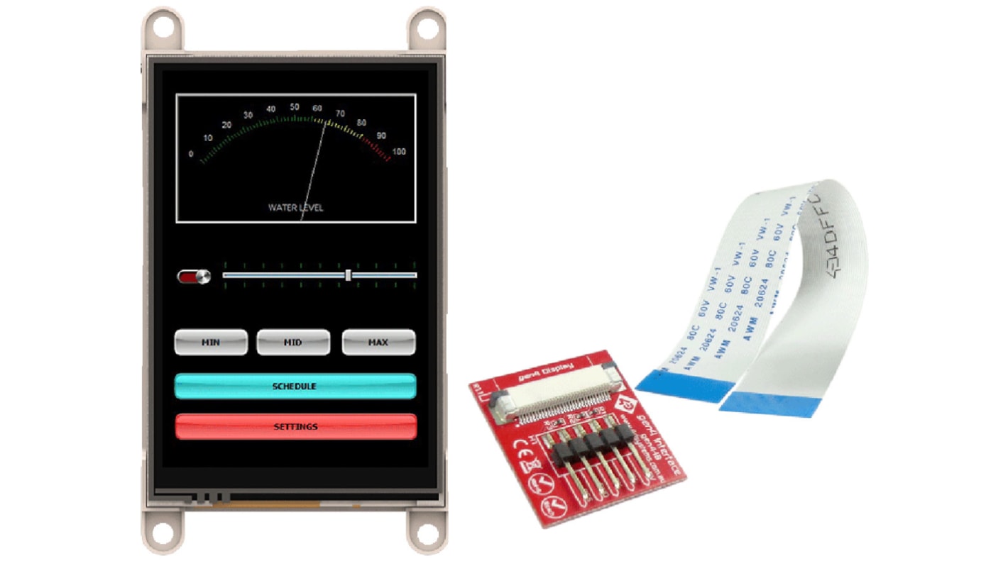 4D Systems gen4-uLCD-35DT TFT LCD Colour Display / Touch Screen, 3.5in, 320 x 480pixels