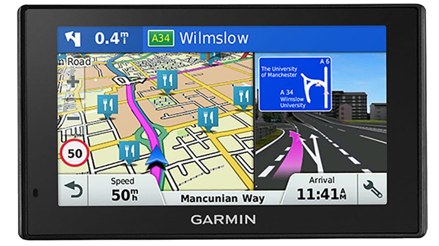 Unità navigatore satellitare Garmin DriveSmart 50LM, touchscreen, mappe Irlanda, UK