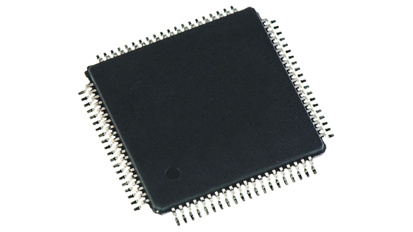 Renesas Electronics RL78, RL78 Microcontroller, 32MHz, 96 kB Flash, 80-Pin LFQFP
