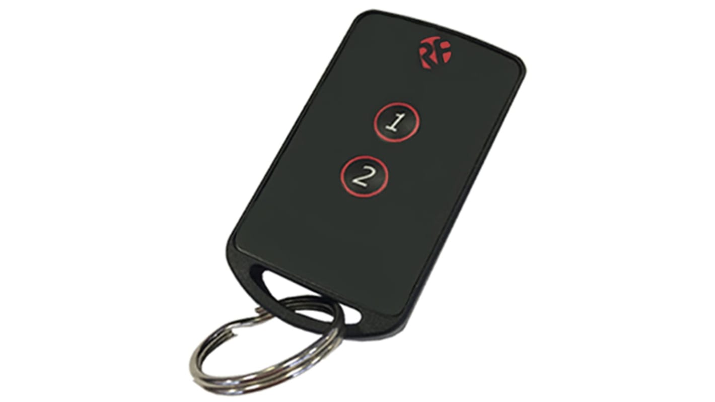 RF SolutionsFOBBER-8T2 2 Button Remote Control Fob, 869.5MHz