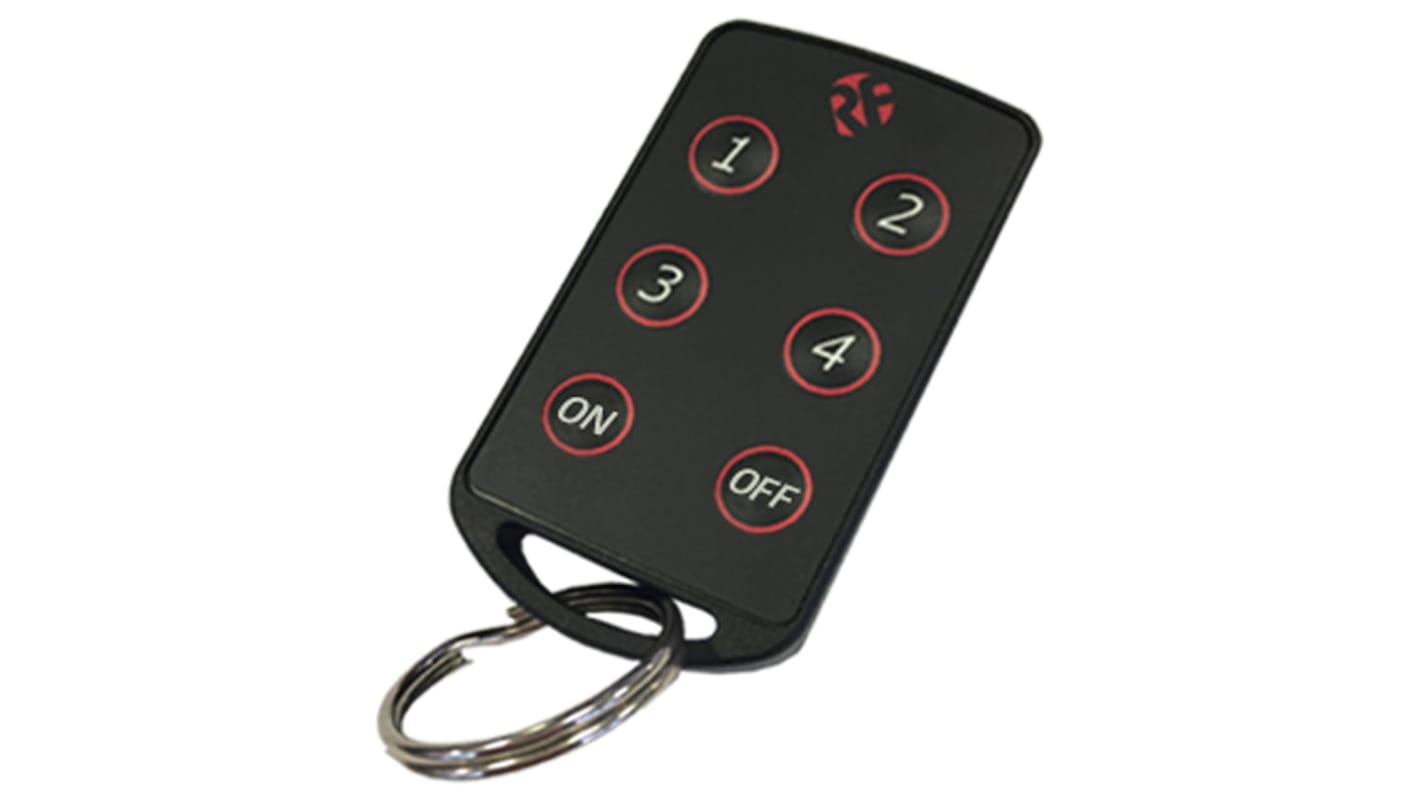 RF SolutionsFOBBER-8T6 6 Button Remote Control Fob, 869.5MHz