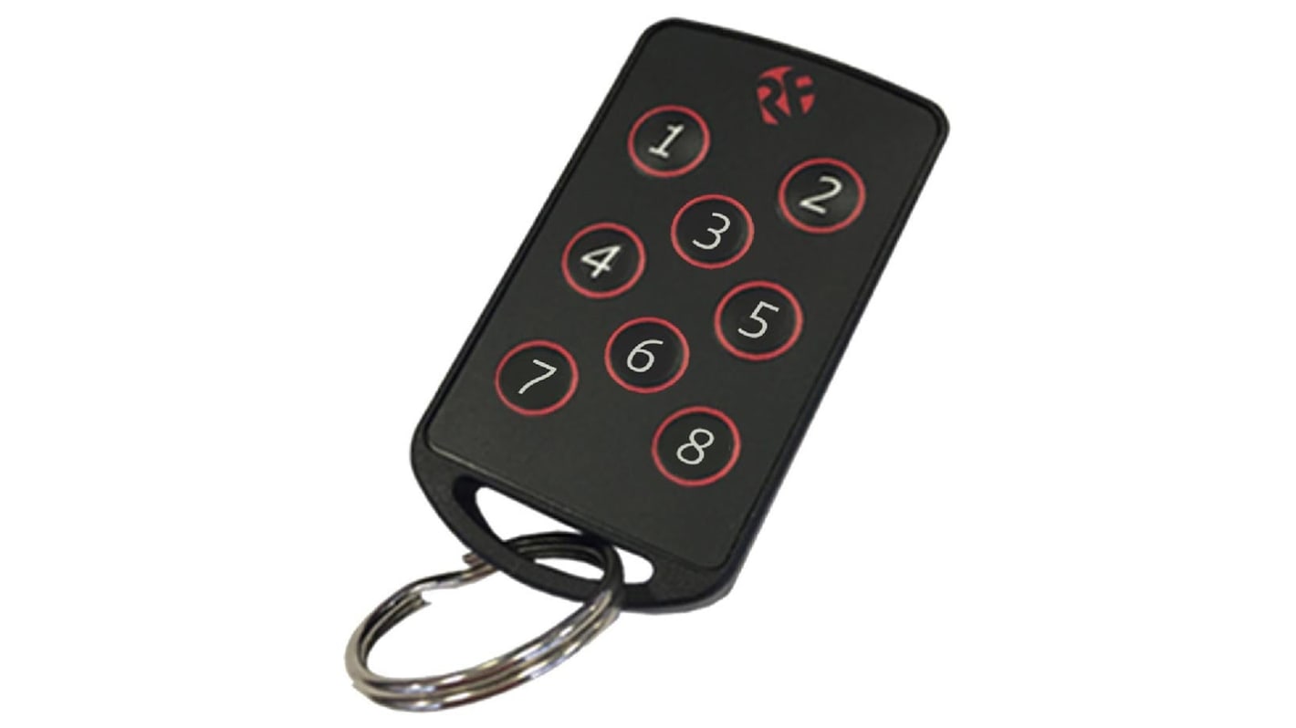 RF SolutionsFOBBER-8T8 8 Button Remote Control Fob, 869.5MHz