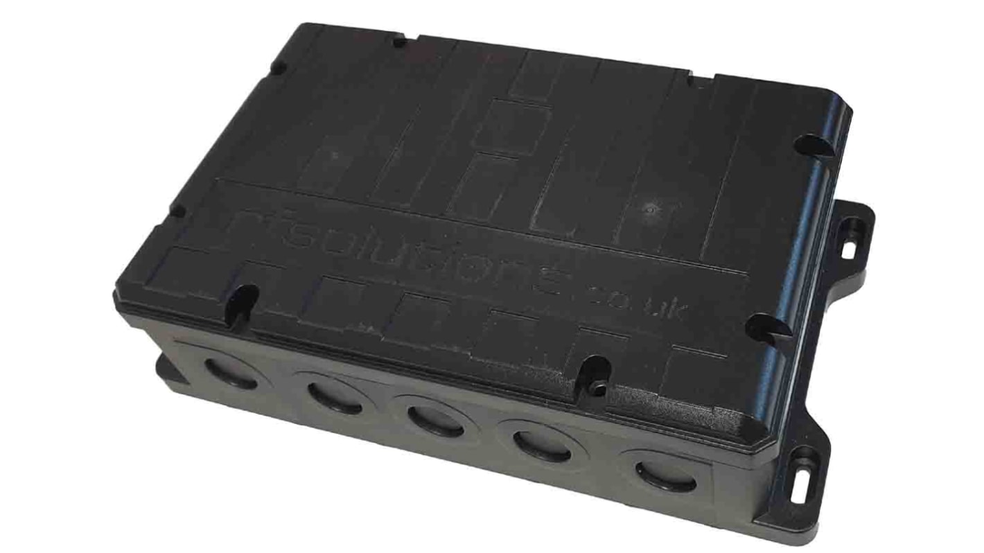 RF Solutions ABS外壳, IP68, 黑色, 83 x 269 x 149.7mm, SHOEBOX系列