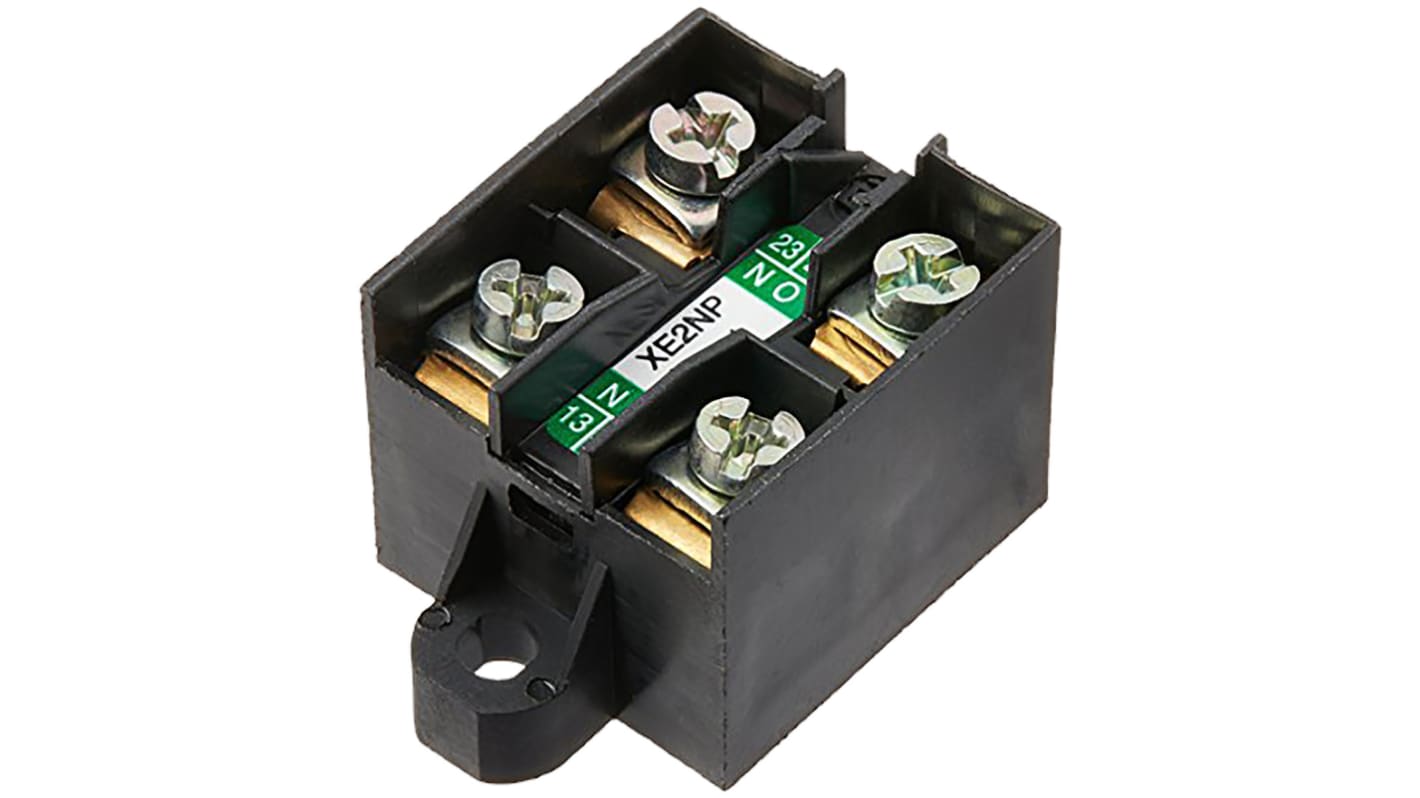 Telemecanique Sensors 行程开关触点系统, 2极, 2 常开, 螺旋夹端子, OsiSense XC系列