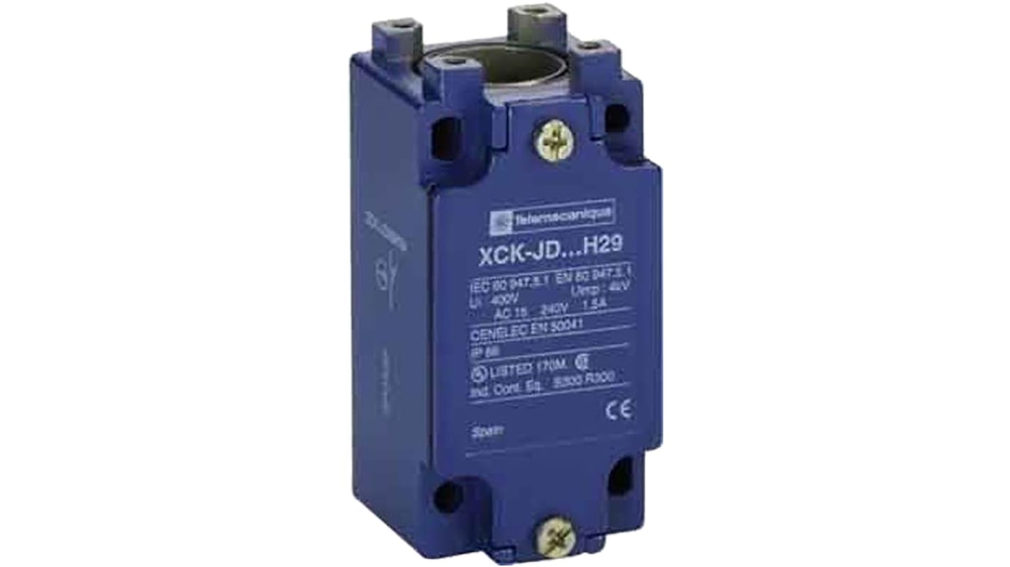 Telemecanique Sensors OsiSense XC Series Limit Switch, 2NC/1NO, IP66, 3P, Metal Housing, 240V ac Max, 10A Max