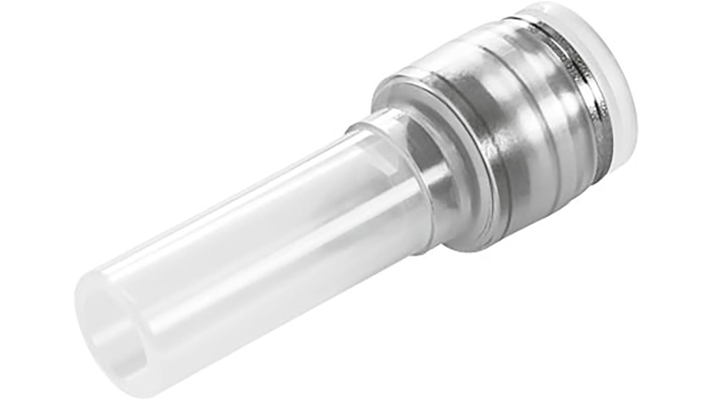 Festo NPQP Series Straight Tube-to-Tube Adaptor, Push In 4 mm to Push In 6 mm, Tube-to-Tube Connection Style, 133133