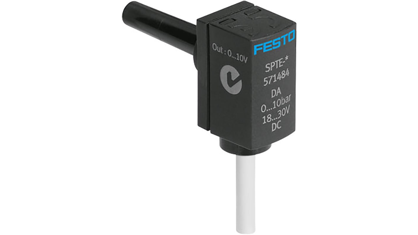 Festo Pressure Switch, Push In 6 mm 0bar to 10bar