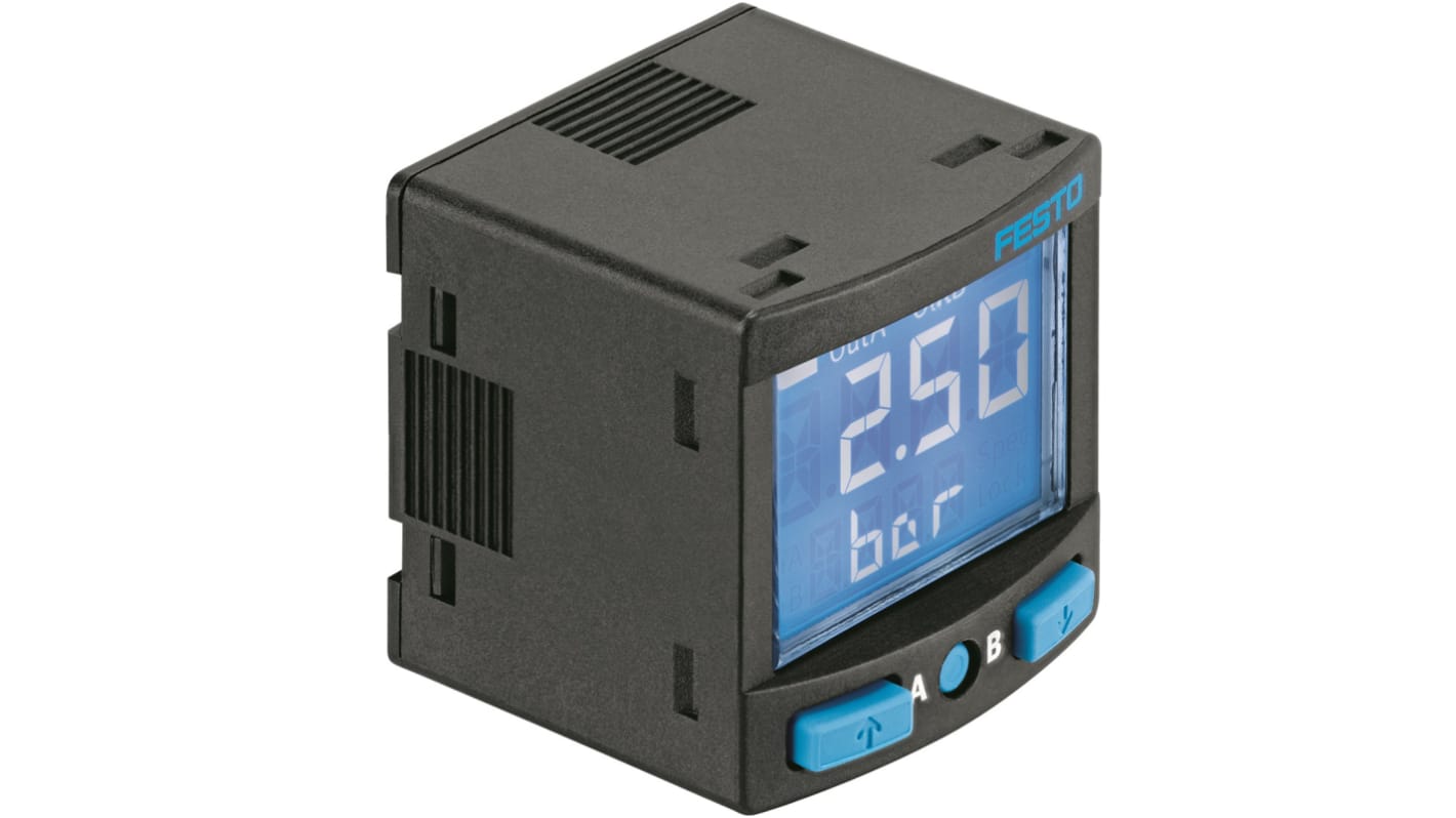 Festo Pressure Switch 15bar, 15 → 30V, IP40 10 bar