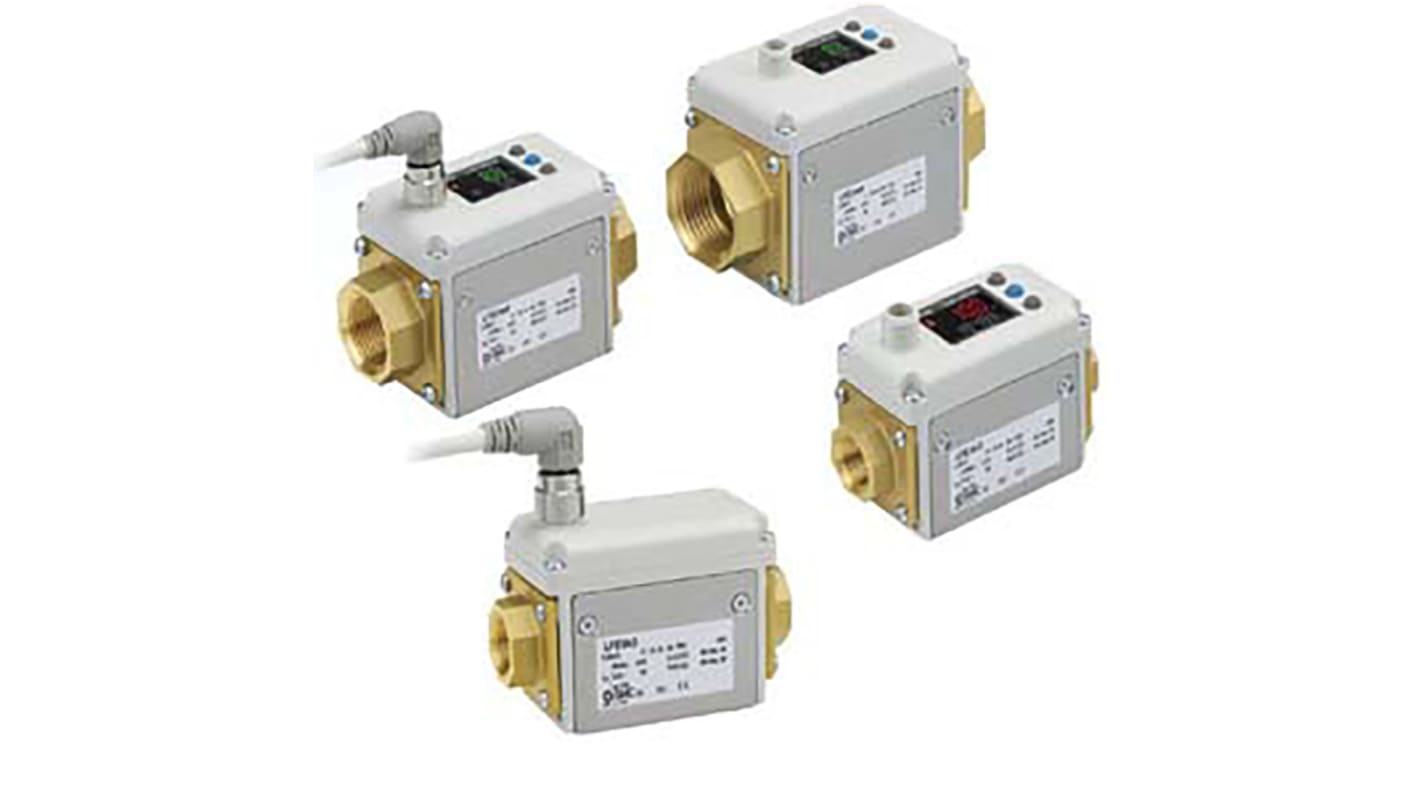 SMC LFE Series Flow Controller, 200 L/min, 24 V dc