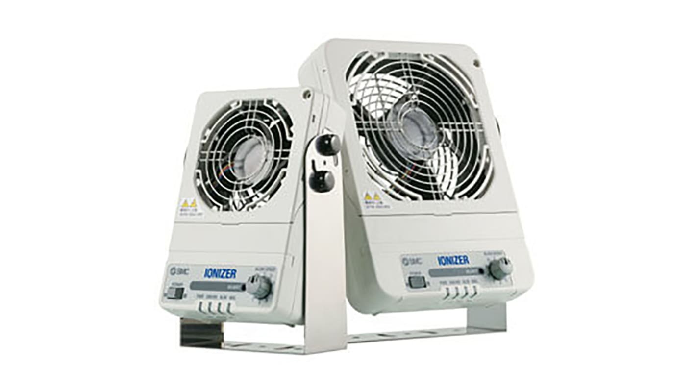 Ionizador SMC 108m³/h IZF21-P-B, 24V, , 1 ventilador ventiladores, Montaje en banco