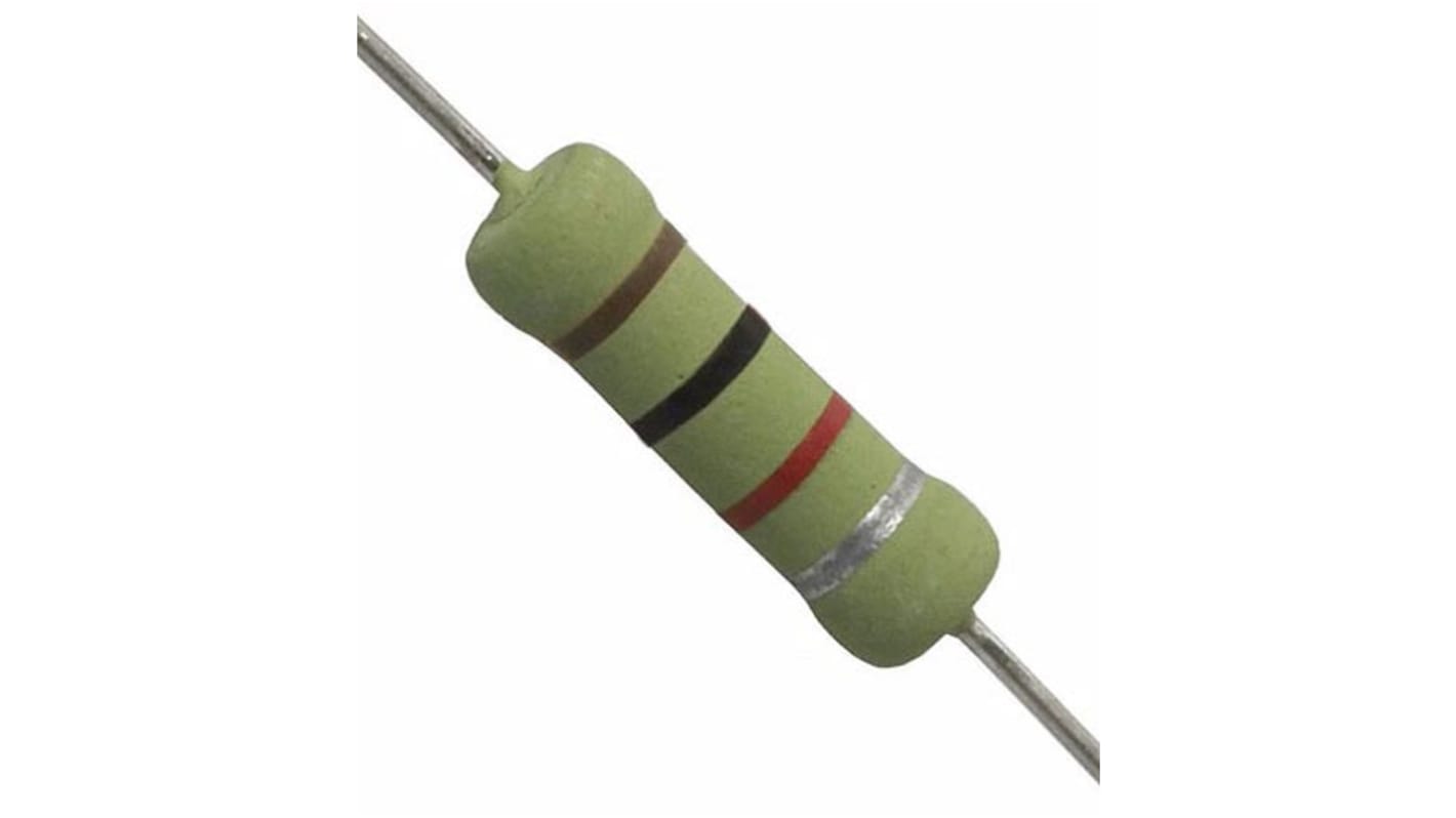 Résistance Céramique silicone 1kΩ ±10%, 1W