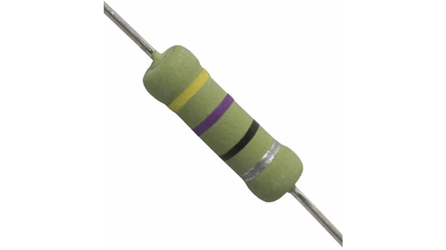 Arcol Ohmite 47Ω Silicone Ceramic Resistor 1W ±10% OX470KE