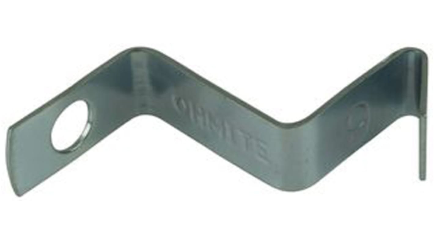 Arcol Ohmite 9E-10 Resistor Mounting Bracket, For Use With 200 Series Resistor, 210 Series Resistor, 270 Series