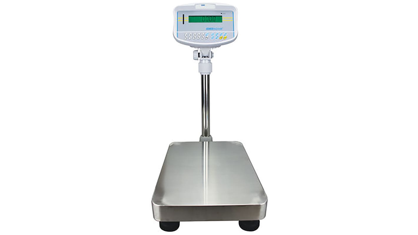 Adam Equipment Co Ltd Weighing Scale, 30kg Weight Capacity, With RS Calibration