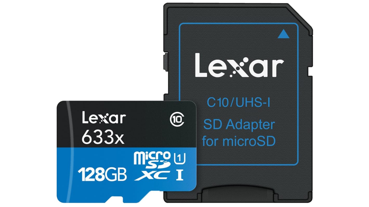 Karta Micro SD MicroSDXC 128 GB Ano Lexar 633x