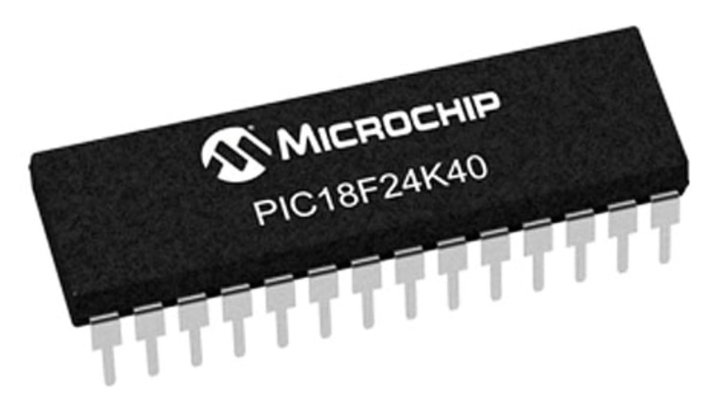 Microcontrollore Microchip, PIC, SPDIP, PIC18F, 28 Pin, Montaggio superficiale, 8bit, 64MHz